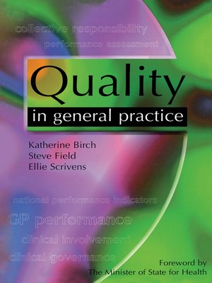 cover image of Quality in General Practice